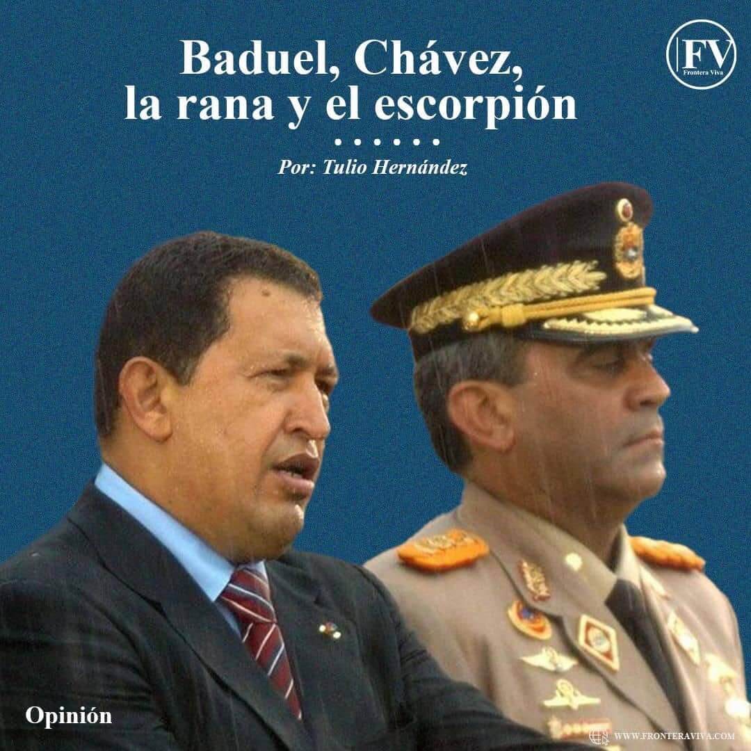 Baduel, Chávez, la rana y el escorpión